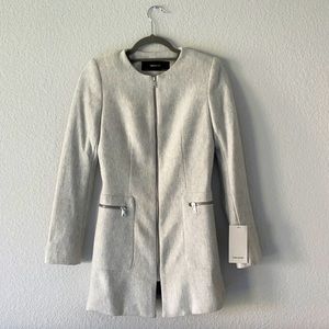 NWT Zara Light Gray Blazer. Size Small. Slim Fit. Never Been Worn.